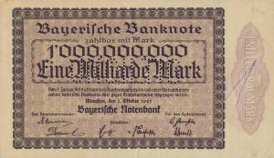 Gallery image for German States pS936s: 1000000000 Mark