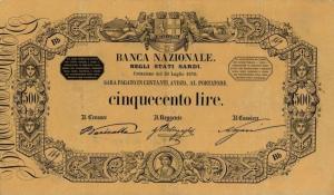 Gallery image for Italian States pS174: 500 Lire