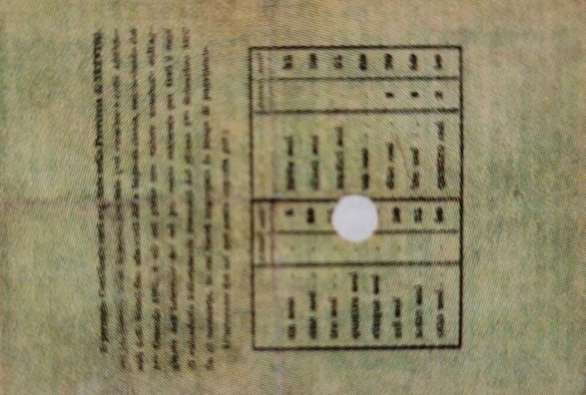 Back of Italian States pS217: 10 Fiorini from 1866