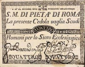 Gallery image for Italian States pS302: 4 Scudi