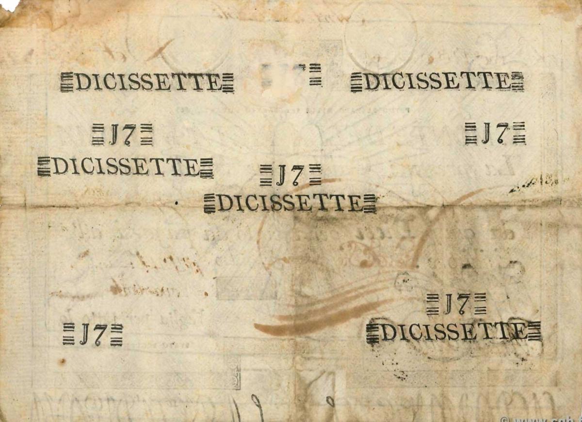 Back of Italian States pS315: 17 Scudi from 1785