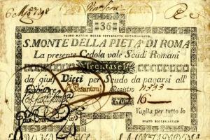 pS334 from Italian States: 36 Scudi from 1786