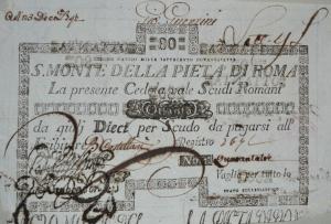 pS354 from Italian States: 80 Scudi from 1786