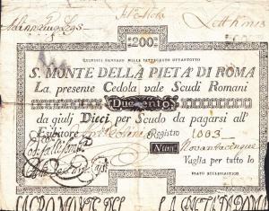 Gallery image for Italian States pS364: 200 Scudi