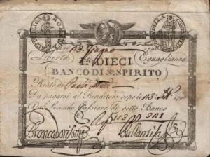 Gallery image for Italian States pS525: 100 Bajocchi