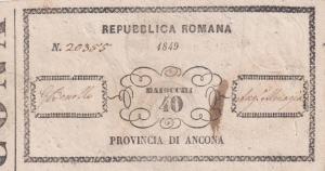 Gallery image for Italian States pS590: 40 Bajocchi
