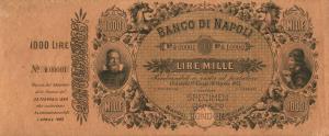 pS853s from Italian States: 1000 Lire from 1877