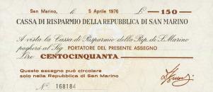 Gallery image for San Marino pS101: 150 Lire
