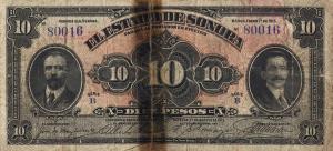 Gallery image for Mexico, Revolutionary pS1073a: 10 Pesos