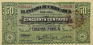 Gallery image for Mexico, Revolutionary pS528e: 50 Centavos