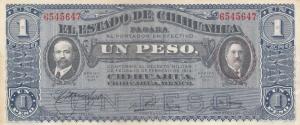 Gallery image for Mexico, Revolutionary pS530a: 1 Peso