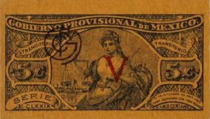 Gallery image for Mexico, Revolutionary pS697: 5 Centavos