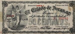 Gallery image for Mexico, Revolutionary pS729a: 50 Centavos