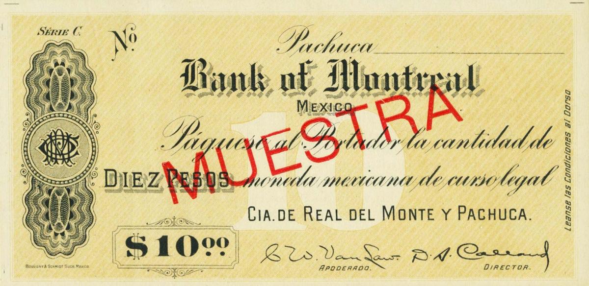 Front of Mexico, Revolutionary pS838s: 10 Pesos from 1915