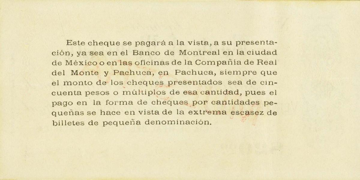 Back of Mexico, Revolutionary pS839s: 20 Pesos from 1915