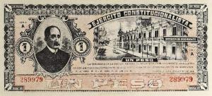 Gallery image for Mexico, Revolutionary pS860: 1 Peso