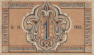 Gallery image for Russia - Transcaucasia pS721: 1 Ruble