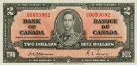 p59a from Canada: 2 Dollars from 1937