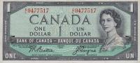 Gallery image for Canada p74a: 1 Dollar from 1954