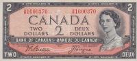 Gallery image for Canada p76a: 2 Dollars from 1954