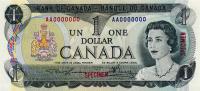 p85s from Canada: 1 Dollar from 1973