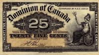 Gallery image for Canada p9b: 25 Cents from 1900
