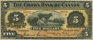 Gallery image for Canada pS1006: 5 Dollars