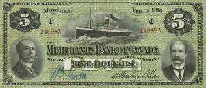 Gallery image for Canada pS1165: 5 Dollars