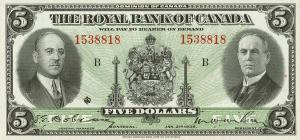 Gallery image for Canada pS1391: 5 Dollars