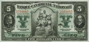 Gallery image for Canada pS706a: 5 Dollars