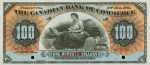Gallery image for Canada pS964s: 100 Dollars