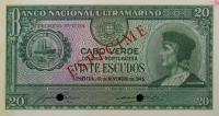 Gallery image for Cape Verde p43s: 20 Escudos