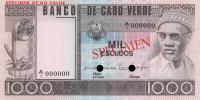 Gallery image for Cape Verde p56s2: 1000 Escudos