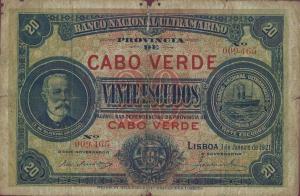 Gallery image for Cape Verde p36a: 20 Escudos