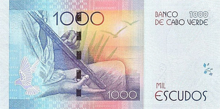 Back of Cape Verde p77a: 1000 Escudos from 2024