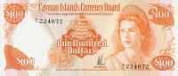 Gallery image for Cayman Islands p11a: 100 Dollars from 1974