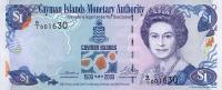 Gallery image for Cayman Islands p30a: 1 Dollar from 2003