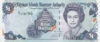 Gallery image for Cayman Islands p33d: 1 Dollar