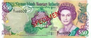 Gallery image for Cayman Islands p32s: 50 Dollars
