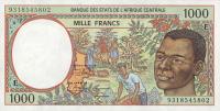 Gallery image for Central African States p202Ea: 1000 Francs