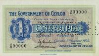 p16s from Ceylon: 1 Rupee from 1917