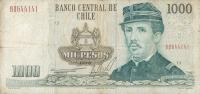 Gallery image for Chile p154a: 1000 Pesos