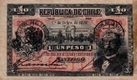 Gallery image for Chile p15a: 1 Peso