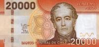 Gallery image for Chile p165c: 20000 Pesos