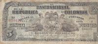 Gallery image for Colombia p256: 5 Pesos