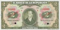 Gallery image for Colombia p390s: 2 Pesos