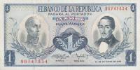 Gallery image for Colombia p404a: 1 Peso Oro