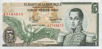 Gallery image for Colombia p406f: 5 Pesos Oro