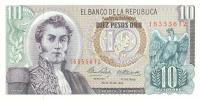 Gallery image for Colombia p407c: 10 Pesos Oro