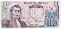 Gallery image for Colombia p407g: 10 Pesos Oro